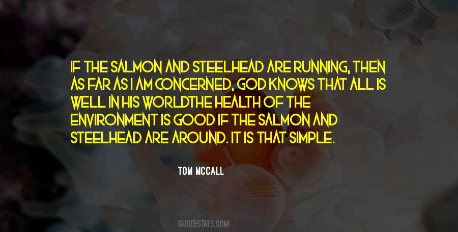 Quotes About Salmon #1753496