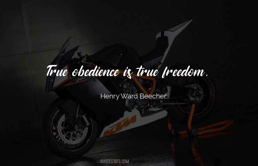 Obedience Is Quotes #1299907