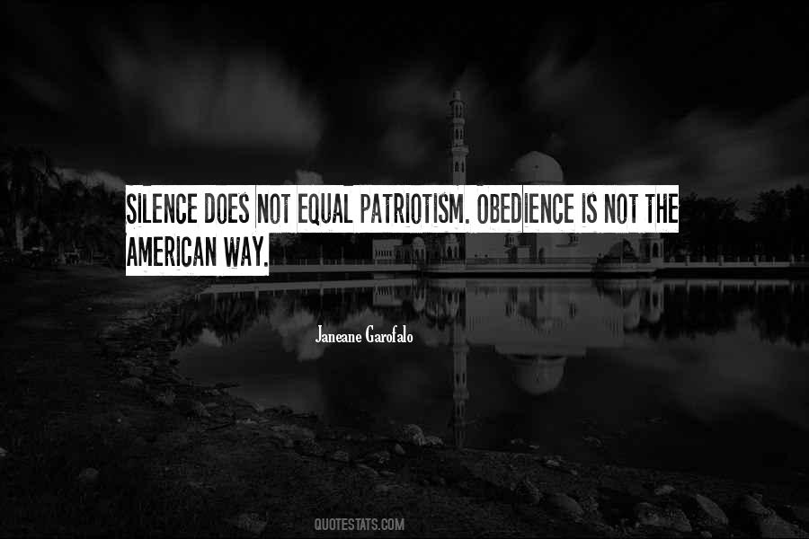 Obedience Is Quotes #1485649