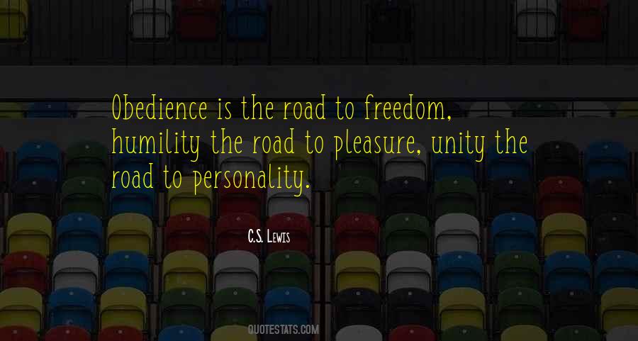 Obedience Is Quotes #1598900