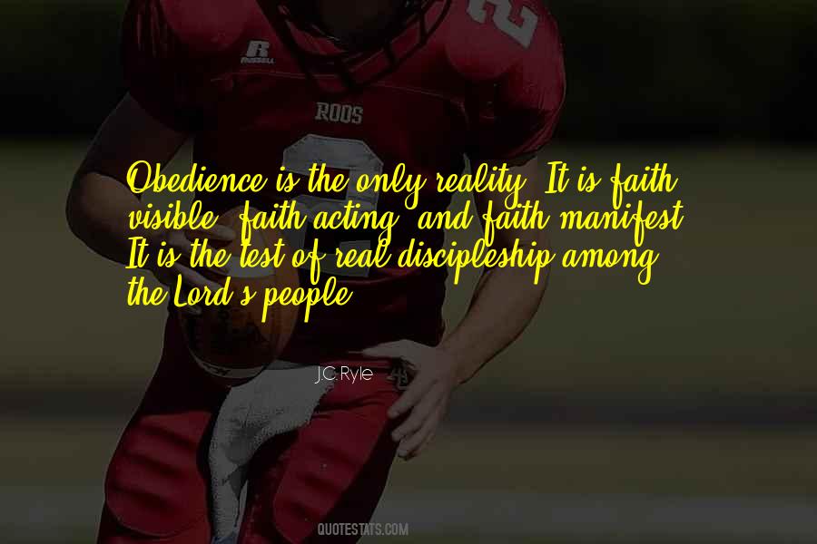 Obedience Is Quotes #478544