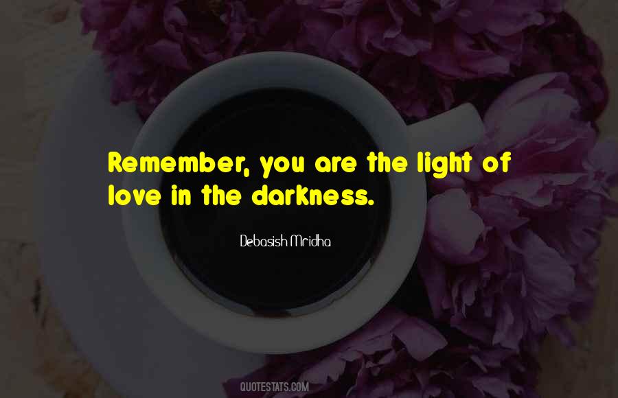 Quotes About The Darkness #1596128