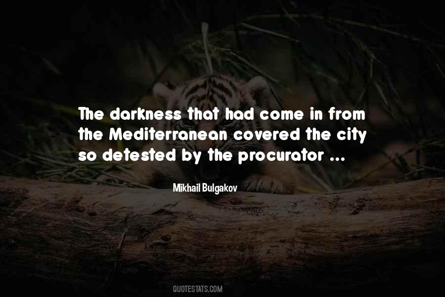 Quotes About The Darkness #1612885