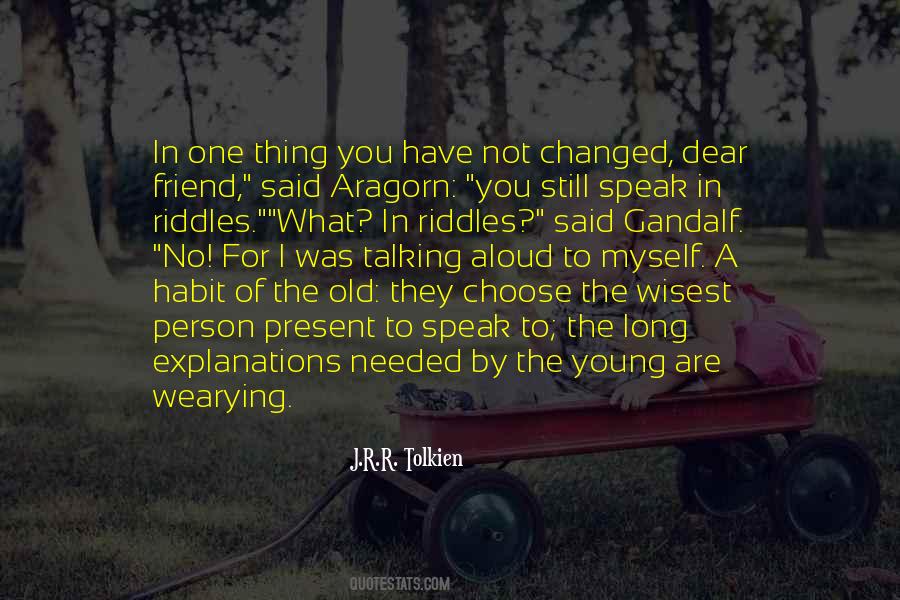 Quotes About Young To Old #150978