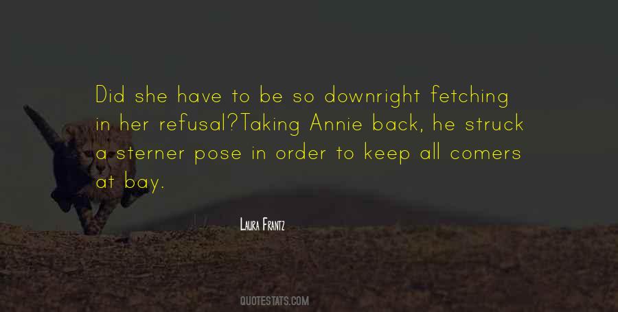Quotes About Refusal #1080988