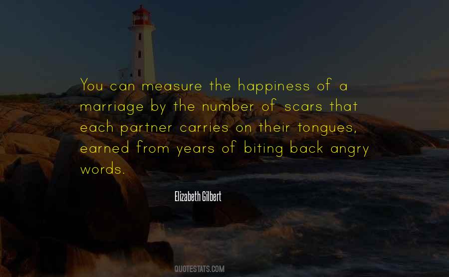 Happiness Of Marriage Quotes #1135040