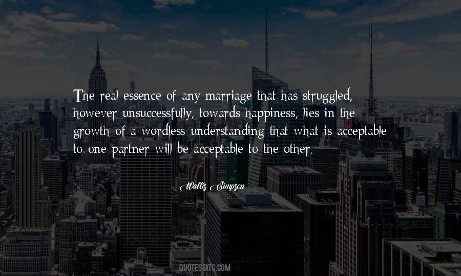 Happiness Of Marriage Quotes #386675