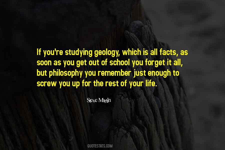 Quotes About Studying Philosophy #1462267