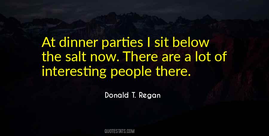 Quotes About Dinner Parties #338029
