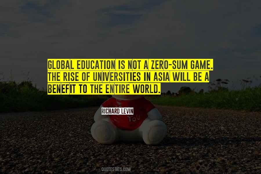 Quotes About Global Education #1493555