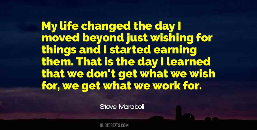 Change And Work Quotes #85209