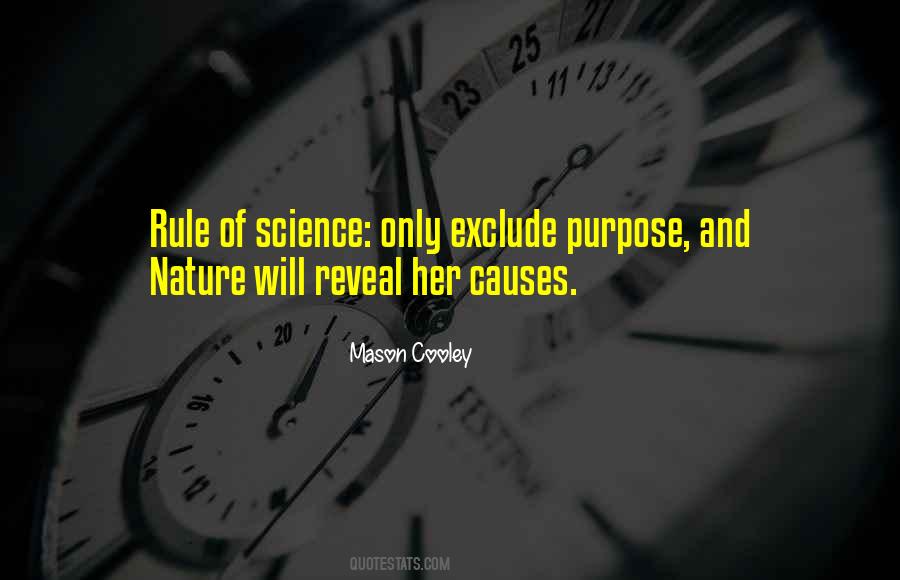 Purpose Of Science Quotes #40906