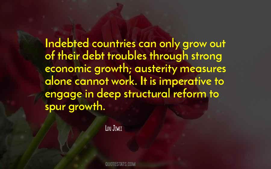 Quotes About Indebted #722649