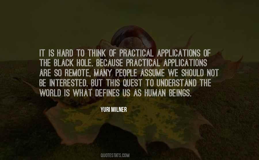 Practical Applications Quotes #145395