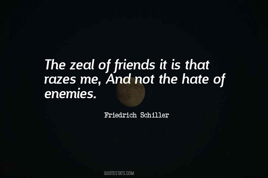 Quotes About Enemies And Friends #152053