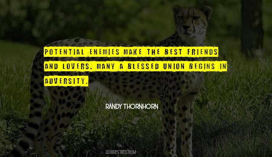 Quotes About Enemies And Friends #169668
