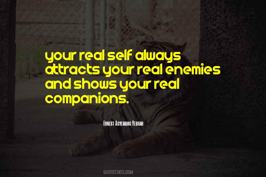 Quotes About Enemies And Friends #2698