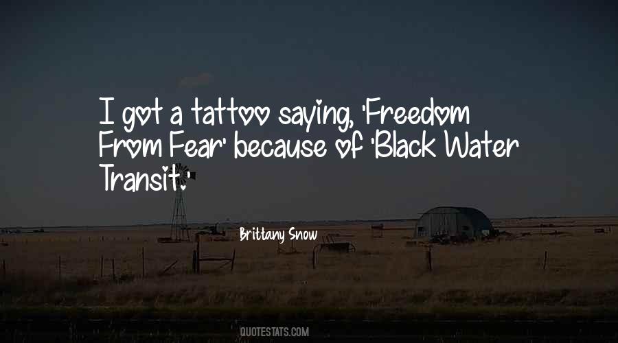 Fear Of Freedom Quotes #182458