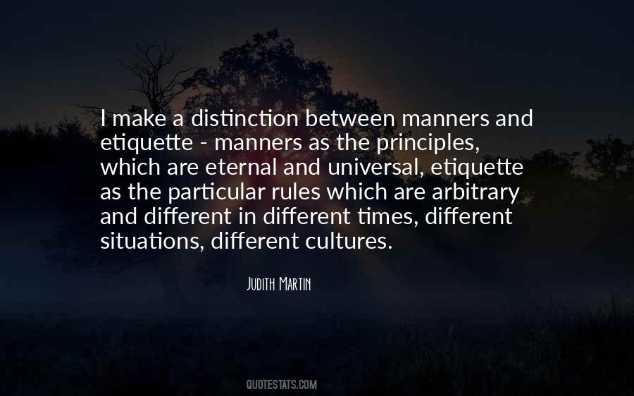 Quotes About Manners And Etiquette #1714544
