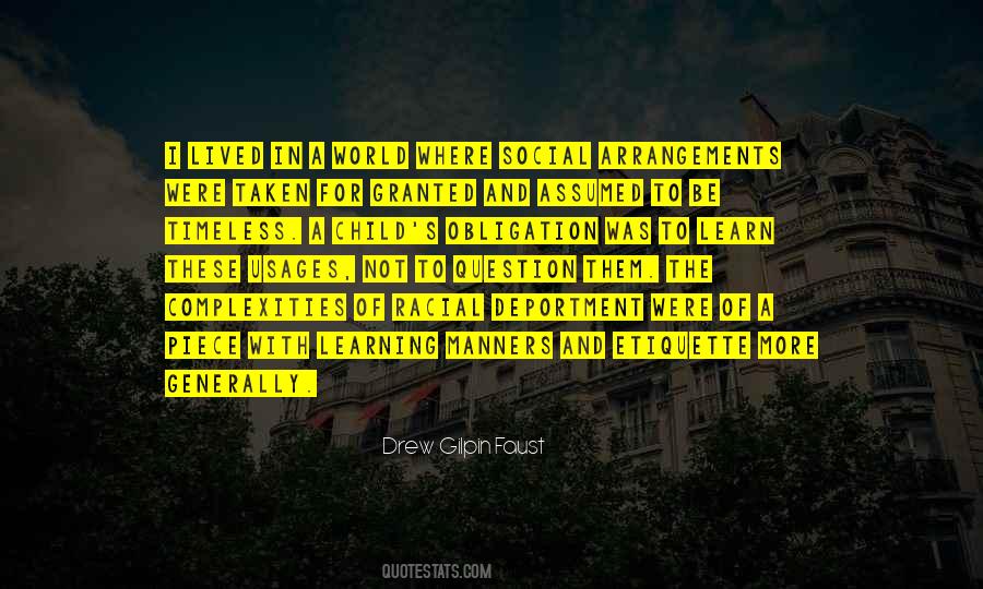 Quotes About Manners And Etiquette #656483