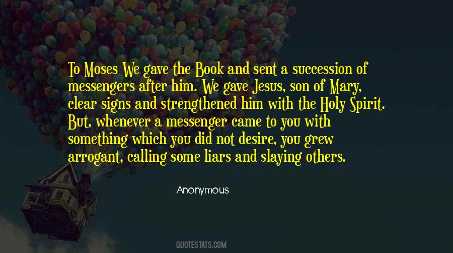Holy Book Quotes #1416730