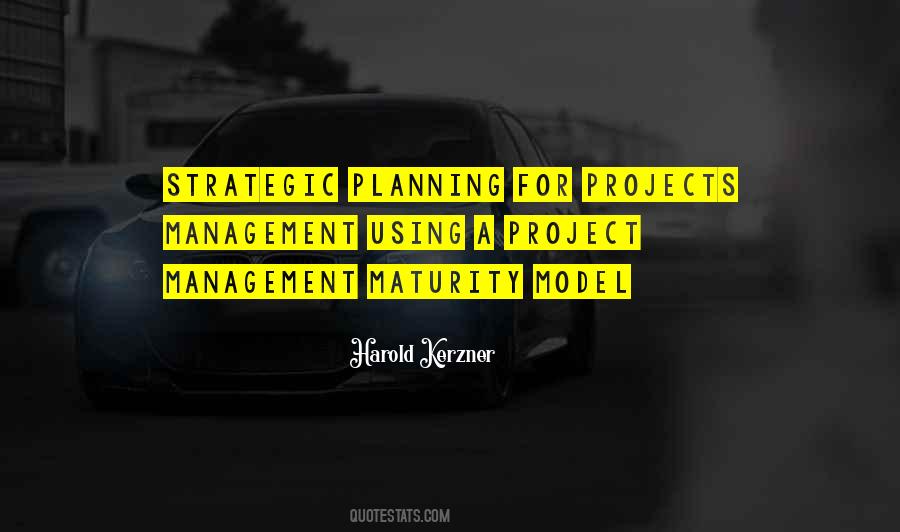 Quotes About Strategic Management #872350