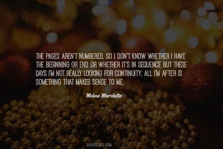 Quotes About The Beginning Not The End #369102