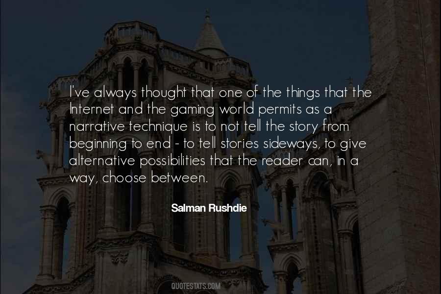 Quotes About The Beginning Not The End #531658