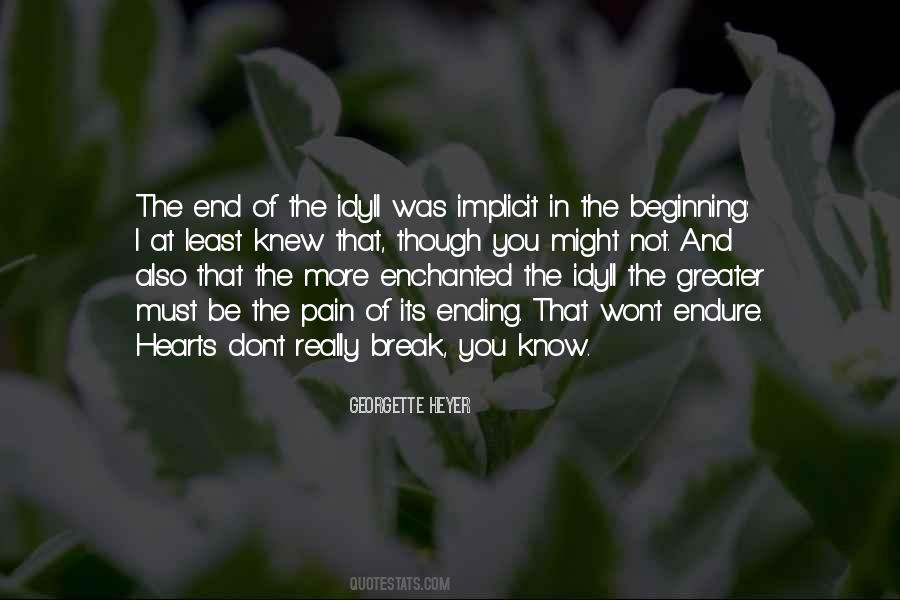 Quotes About The Beginning Not The End #81562
