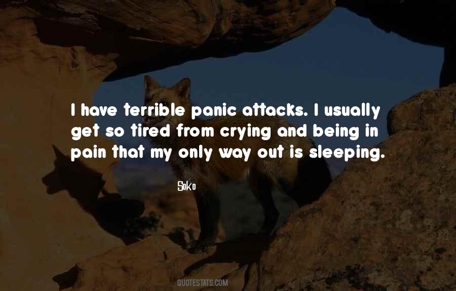 Quotes About Sleep And Pain #161358