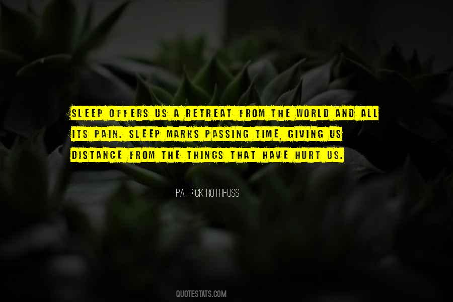Quotes About Sleep And Pain #1857035
