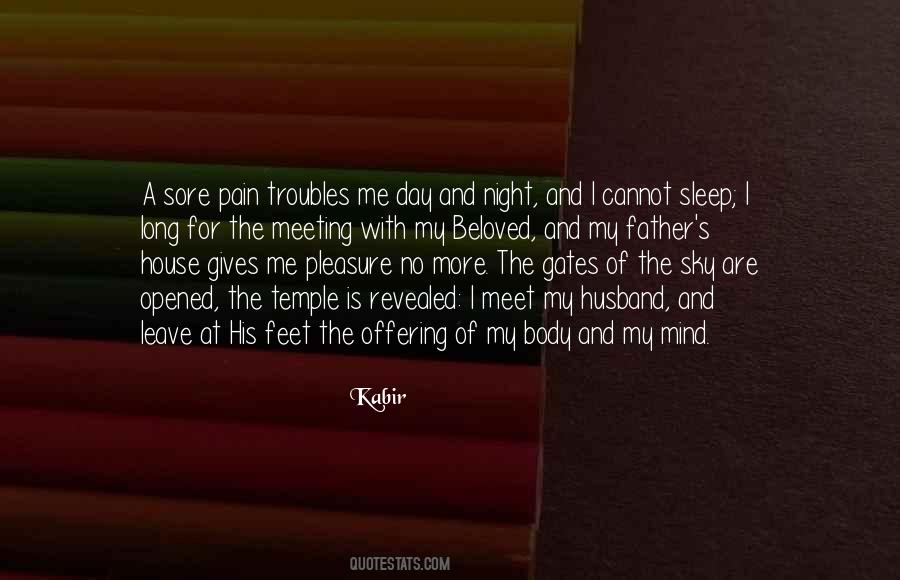 Quotes About Sleep And Pain #691558