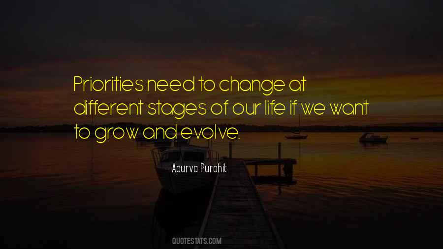 Stages In Your Life Quotes #657600