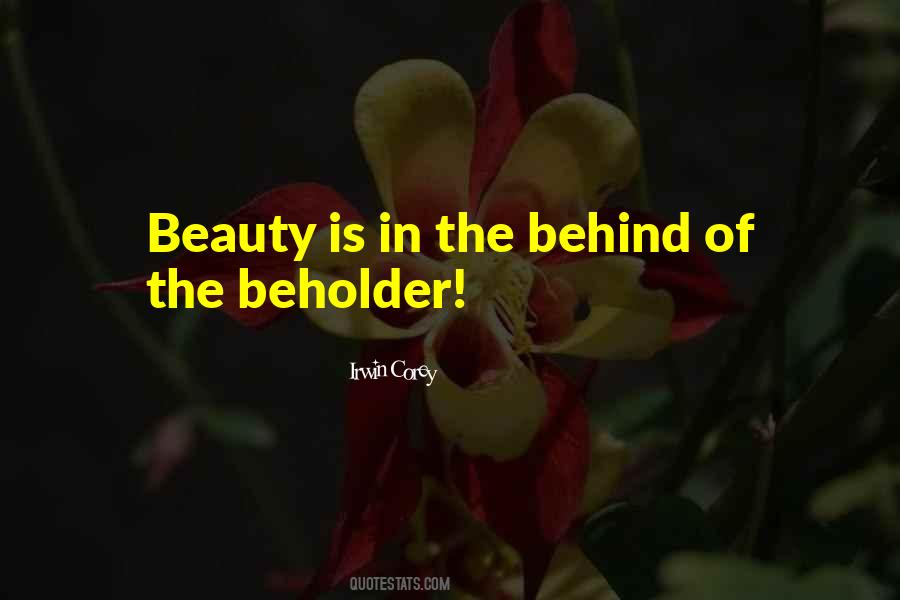 Beauty S Beholder Quotes #463400