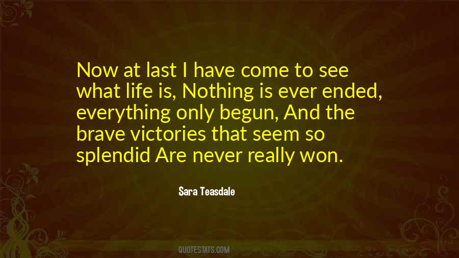 Quotes About Victories In Life #1302882