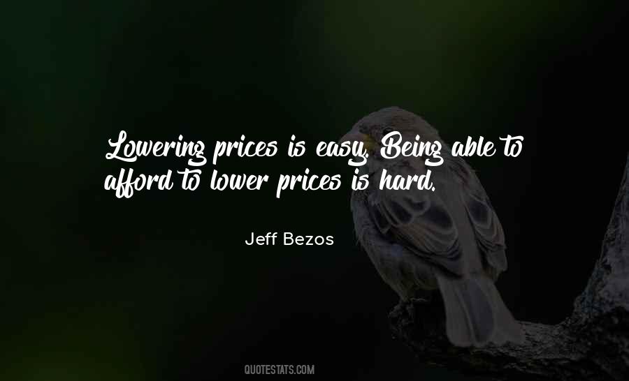 Quotes About Lowering Prices #1744379