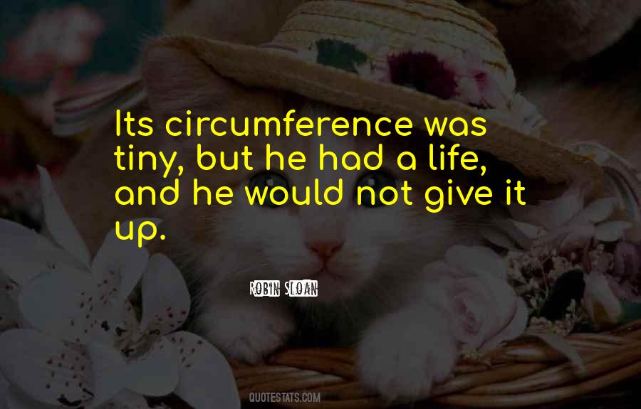 Quotes About Circumference #919412