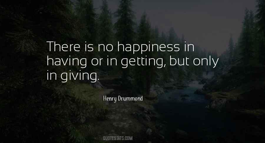 Giving Is Happiness Quotes #1363434