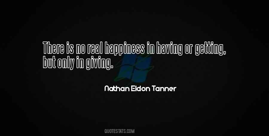 Giving Is Happiness Quotes #98720