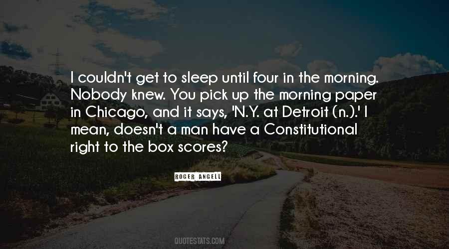 Quotes About Couldn't Sleep #122555