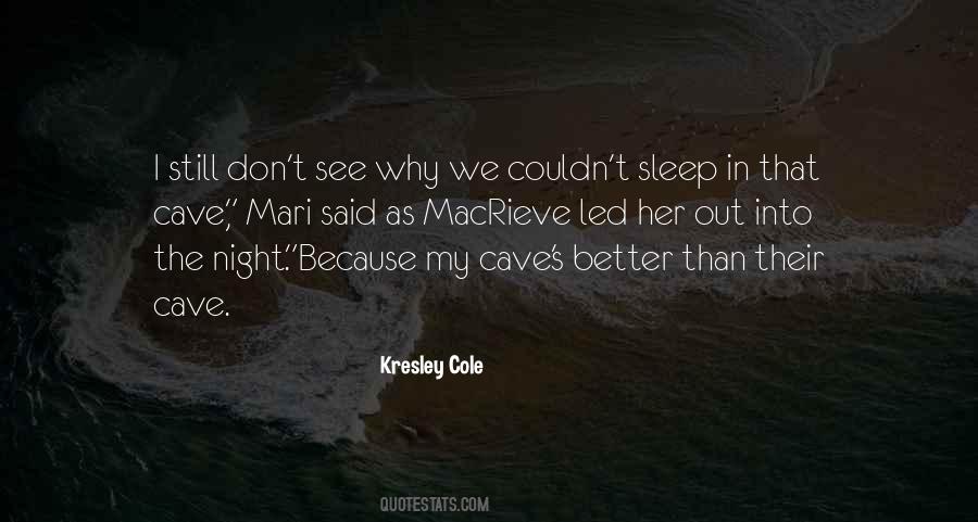 Quotes About Couldn't Sleep #1334555