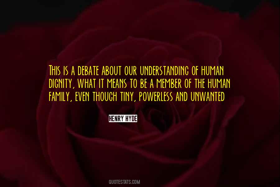 Quotes About The Human Family #976603