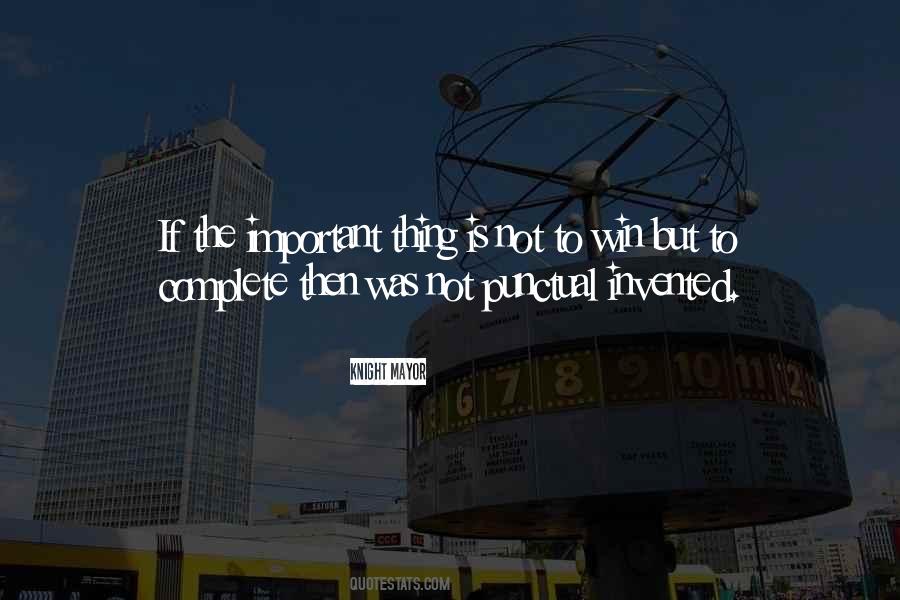 Please Be Punctual Quotes #607870