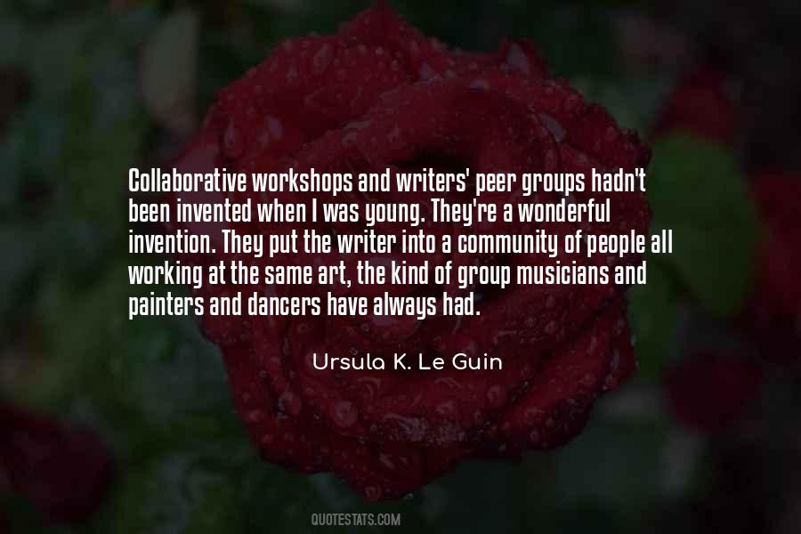 Quotes About Community And Art #1501211