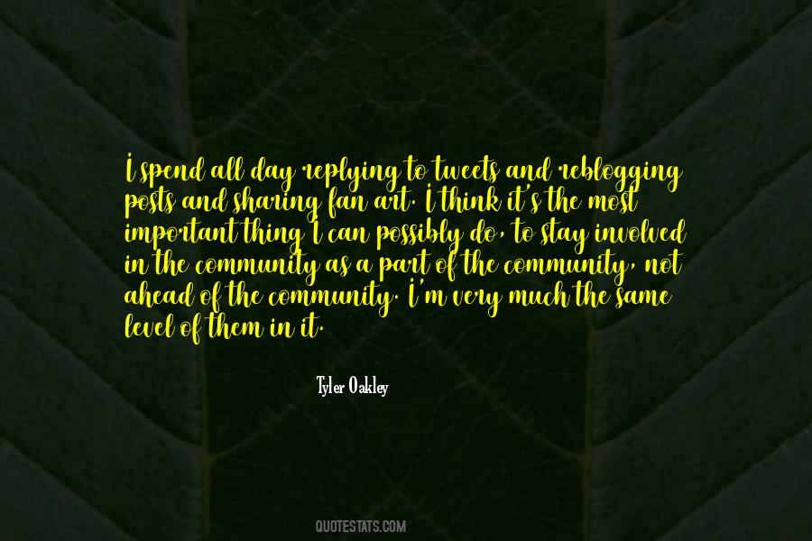 Quotes About Community And Art #5218