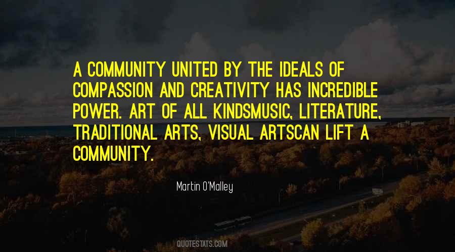 Quotes About Community And Art #695618