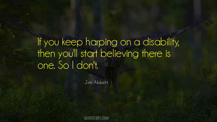 Start Believing Quotes #1014766