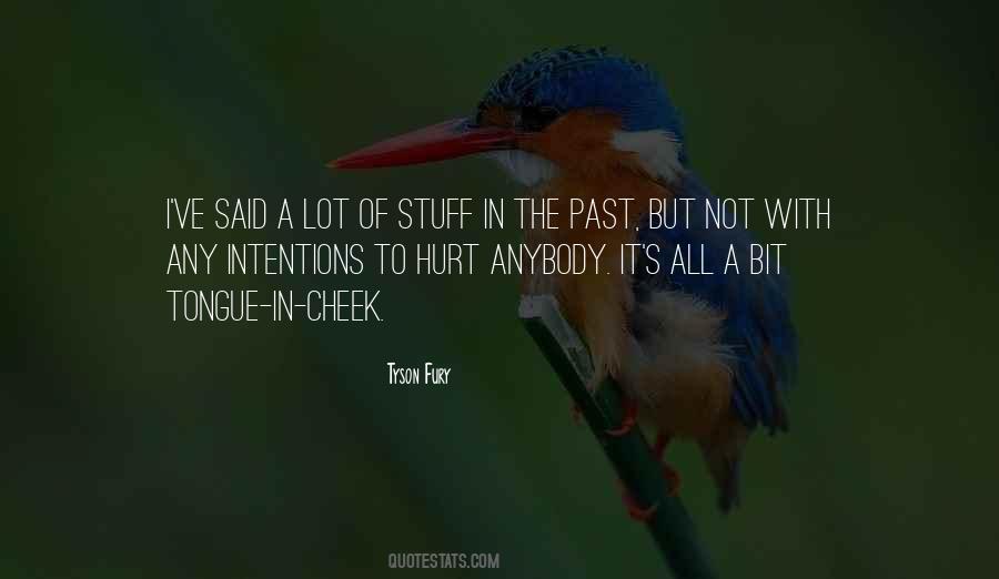 Quotes About Past Hurt #12620