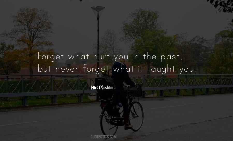 Quotes About Past Hurt #52698