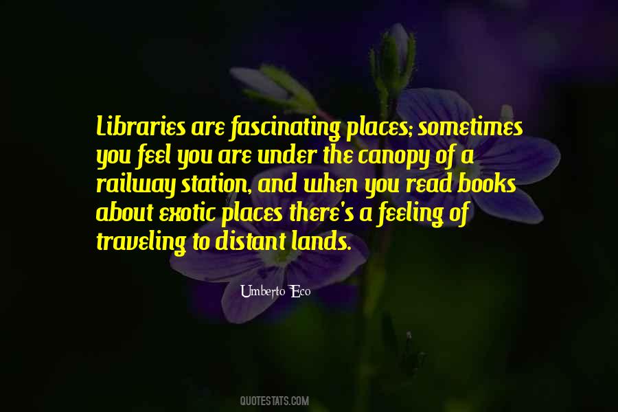 Quotes About Distant Places #1129688